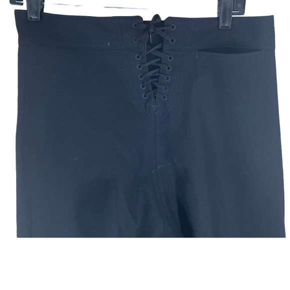 DSCP Military Quarterdeck Collection Womens Sailor Wide Leg Pant Size 31R Black - Picture 4 of 6